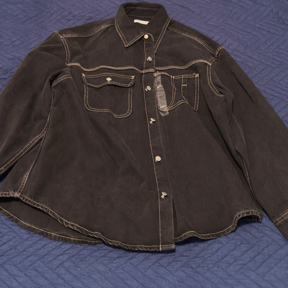 Calvin Klein Black Denim Jacket